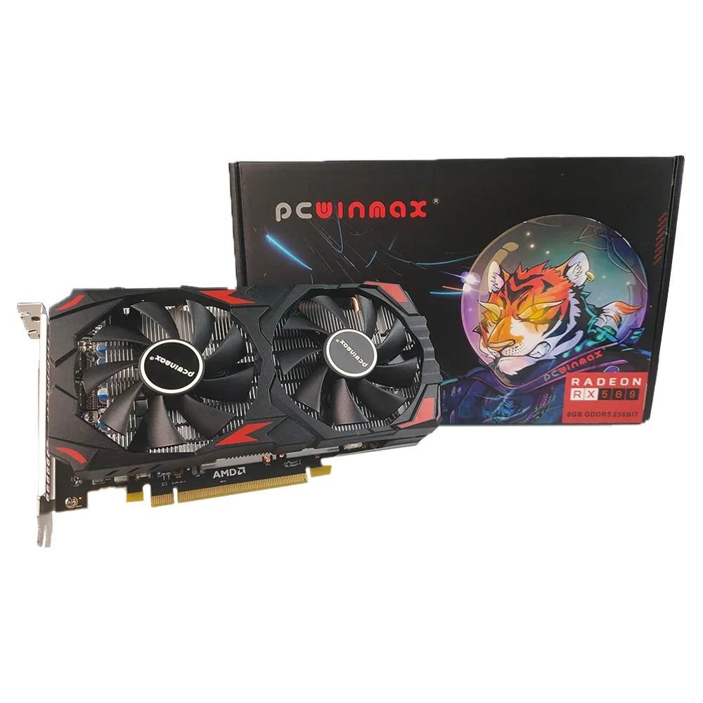 high quality amd gpu rx580 8gb gaming  graphic card for PC video card  placa de video