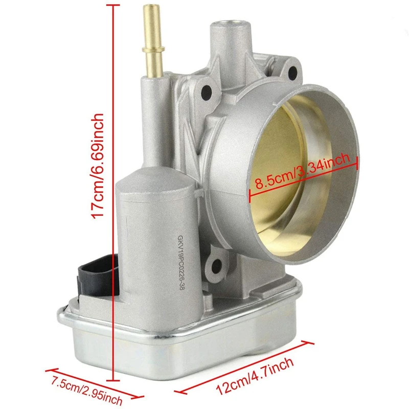 New Throttle Body Assembly For Buick Rainier Chevrolet Colorado GMC Isuzu Pontiac Grand Prix Saab 12568580