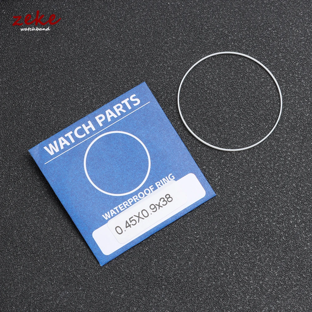 1-5pcs A Lot White Gasket for Crystal Glass Internal Diameter 30-38.5mm Thick 0.45mm High 0.9mm O Ring Watch Gasket Watch Parts image 5