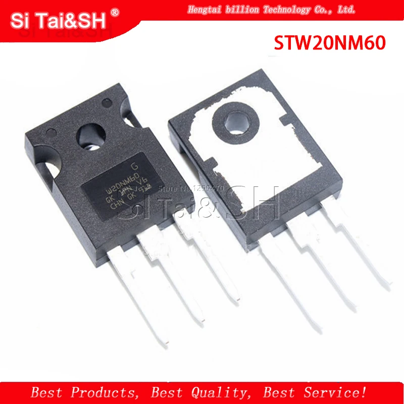 

5pcs/lot STW20NM60 W20NM60 20N60 Waterproof shell