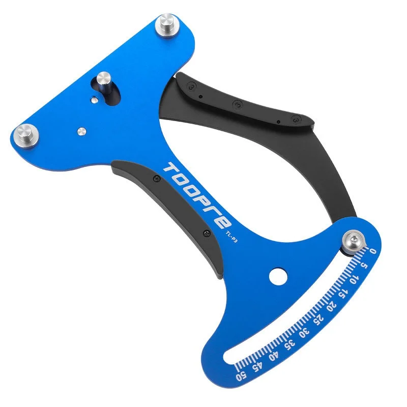 TOOPRE Mountainbike spaakspanningsmeter Mountain Wheel Set Ring Elastisch meetapparaat Slant Swing Correctietool
