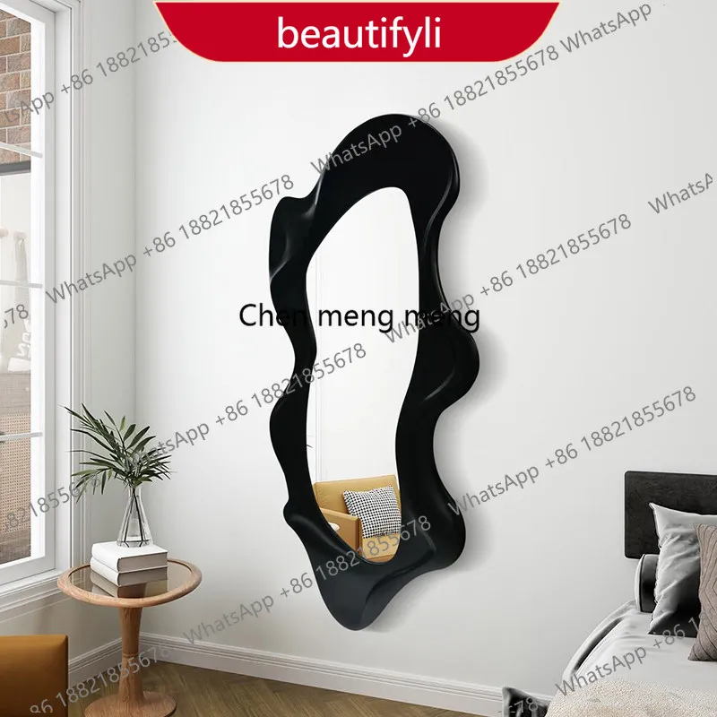 A55 American light luxury special-shaped full-body mirror home creative designer niche wall-mounted full-length mirror