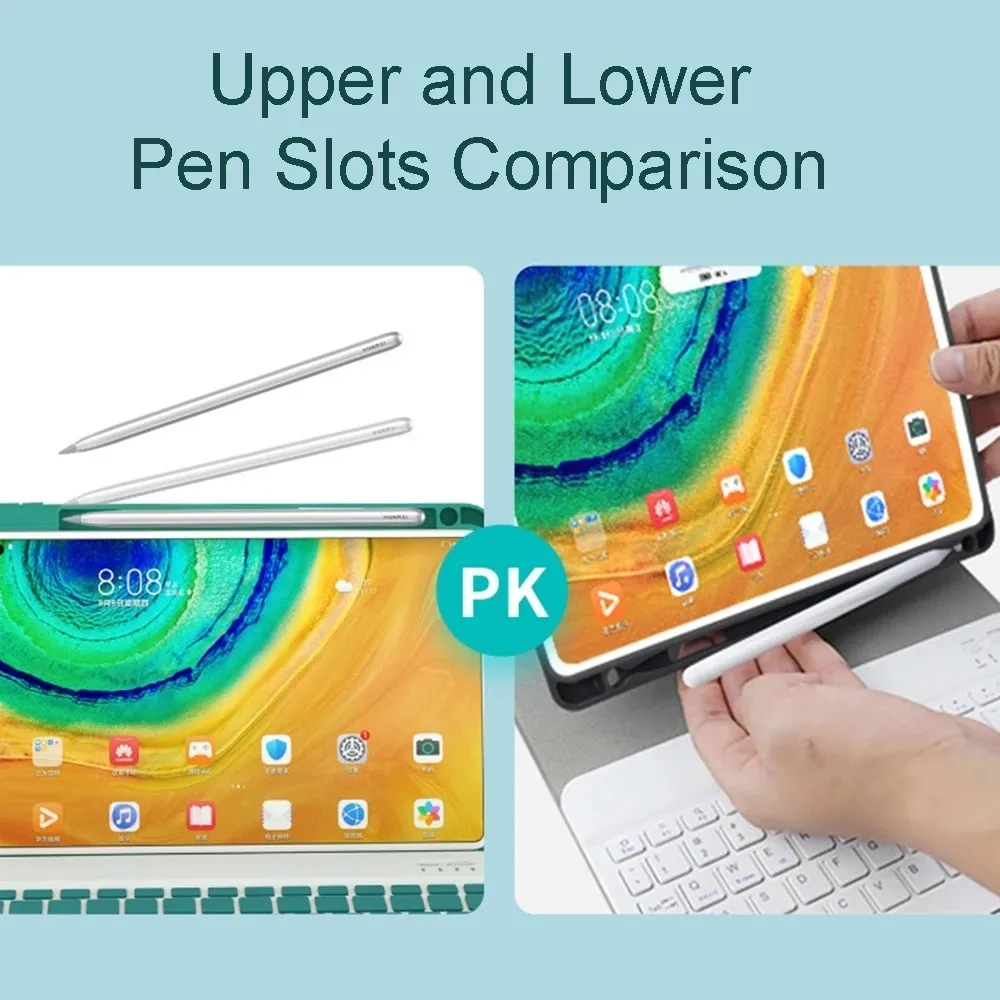 Capa para oppo pad se 11 polegadas 2025 opd2417 pad3 11.61 2024 pad2 neo 11.4 air2 padair 10.36 teclado magnético mouse bluetooth grátis