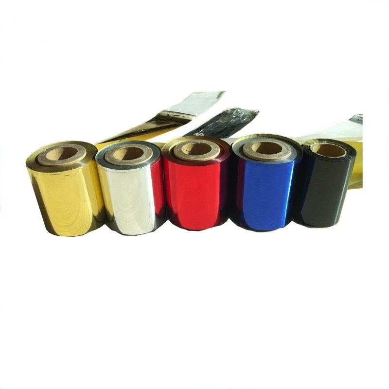 64MM Width 100M Length Original Cold Foil Stamp Paper for LY 500A&B Series Series Non-plate Plateless Foil Stamping Machine