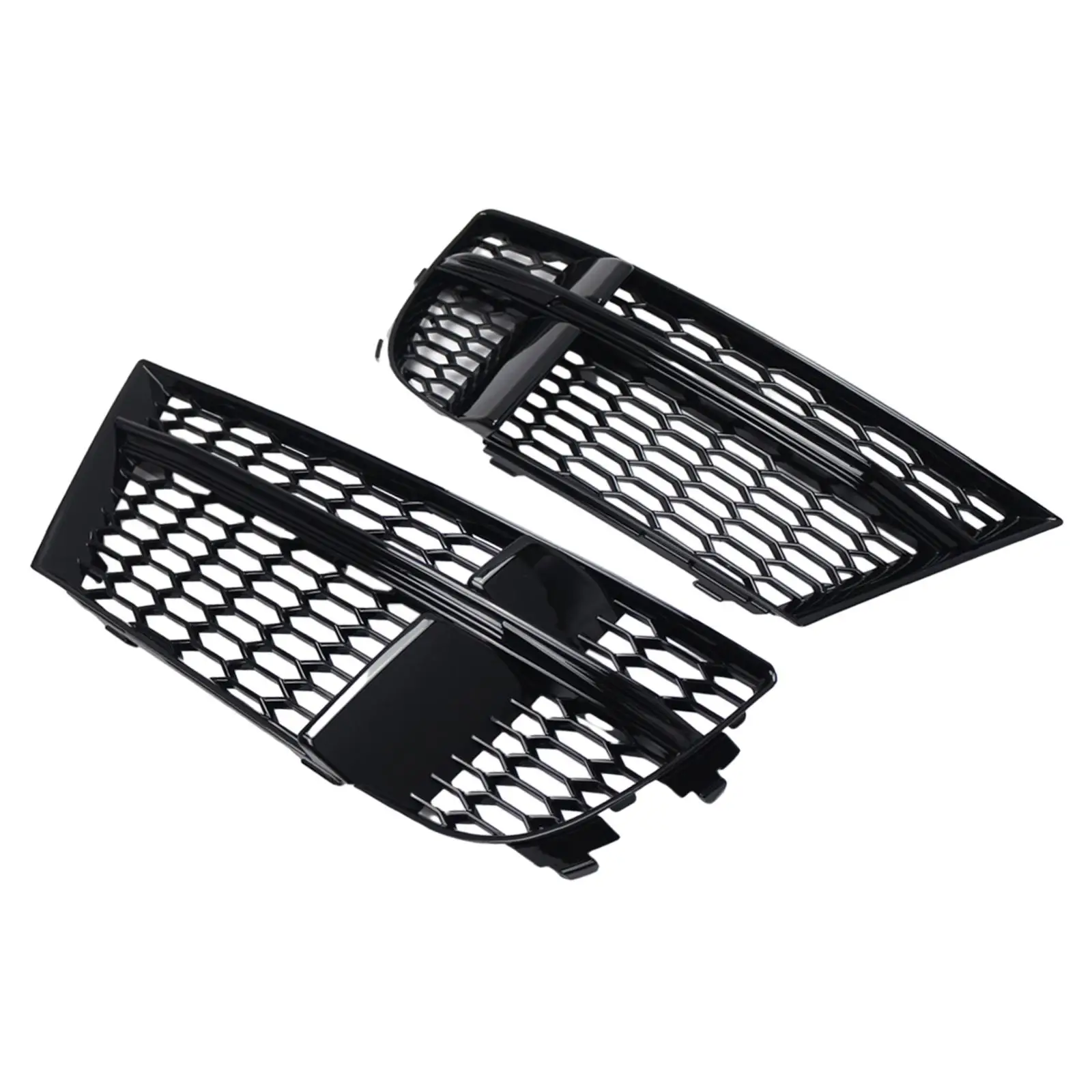

2x Air Guide Grille Honeycomb Mesh Grille for Audi A3 Easy Installation
