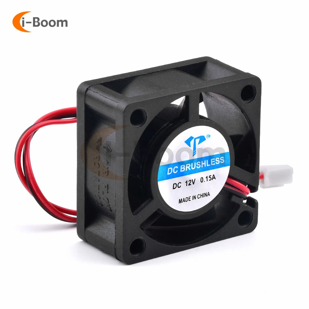 DC4020 DC Cooling Fan 5V 12V 24V 0.15A 0.20A 2-Wire Ball Bearing Inverter Industrial Cooling Fan Silent Fan 4cm*4cm