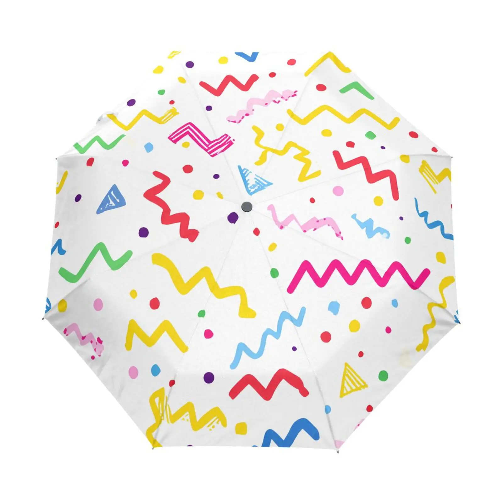 

Портативный автоматический зонт с мультяшным котом, маленький свежий виниловый зонт, маслостойкий, ветрозащитный, солнцезащитный, складной, автоматический, ветрозащитный