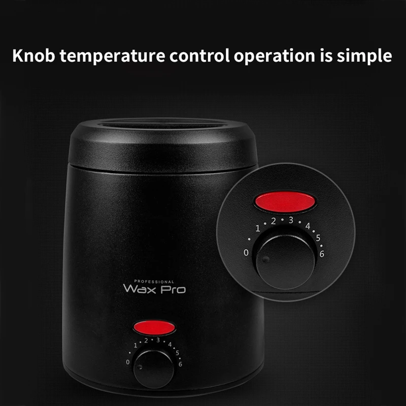 Wax Machine Beauty Hair Removal Constant Temperature Hot Wax Pot Depilatory Quick Heater for Home EU Plug