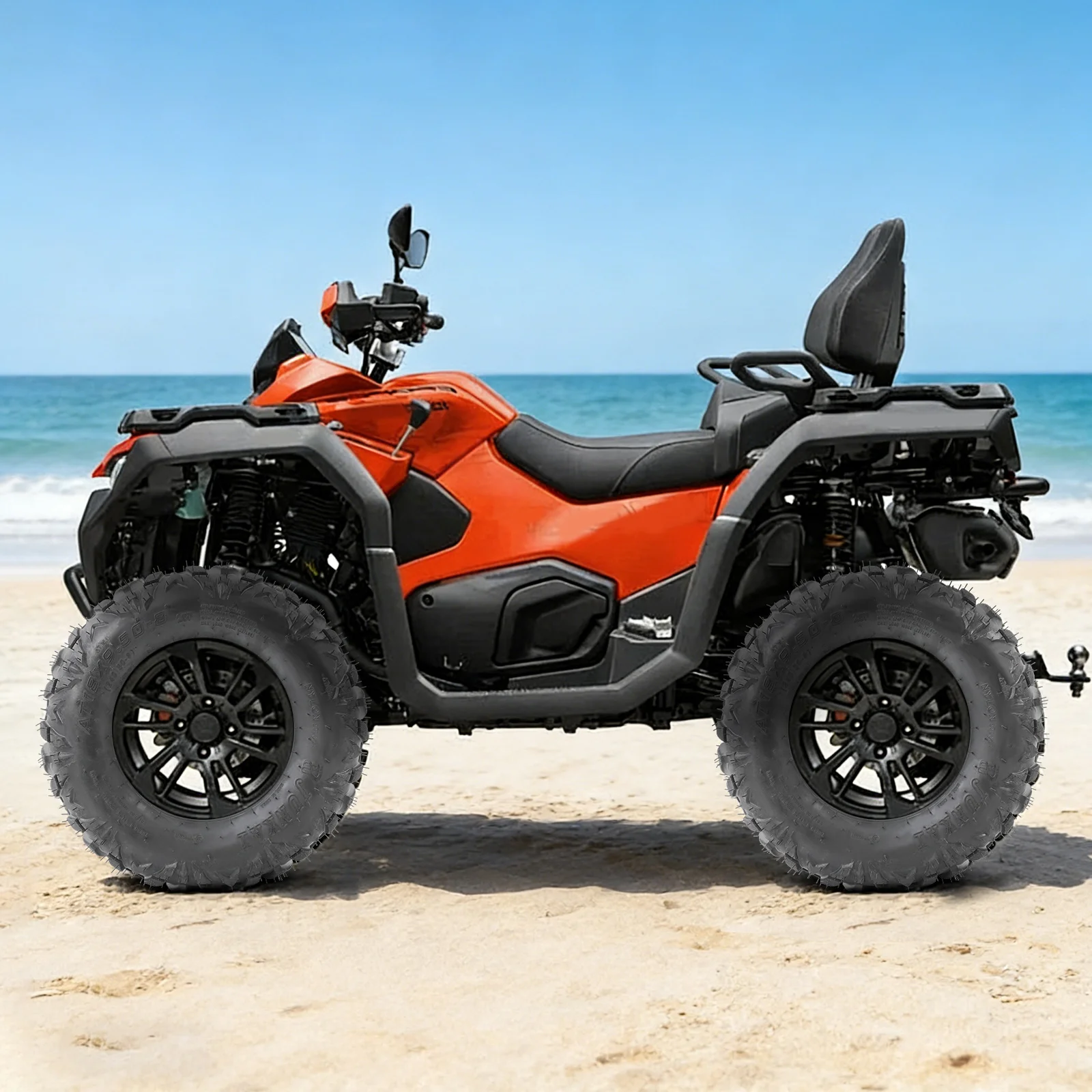 Шины MaxAuto AT18x9.50-8 для квадроциклов, шины 18x9.5-8 для газонокосилок, шины 18x9.5x8 для газонокосилок с нулевым ра