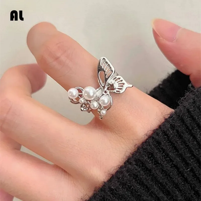 Arrived Romantic Lovely White Rings Female Exquisite Jewelry Sets  More Male Ring with Shiny Bow Tie Zircon for Party and Dating