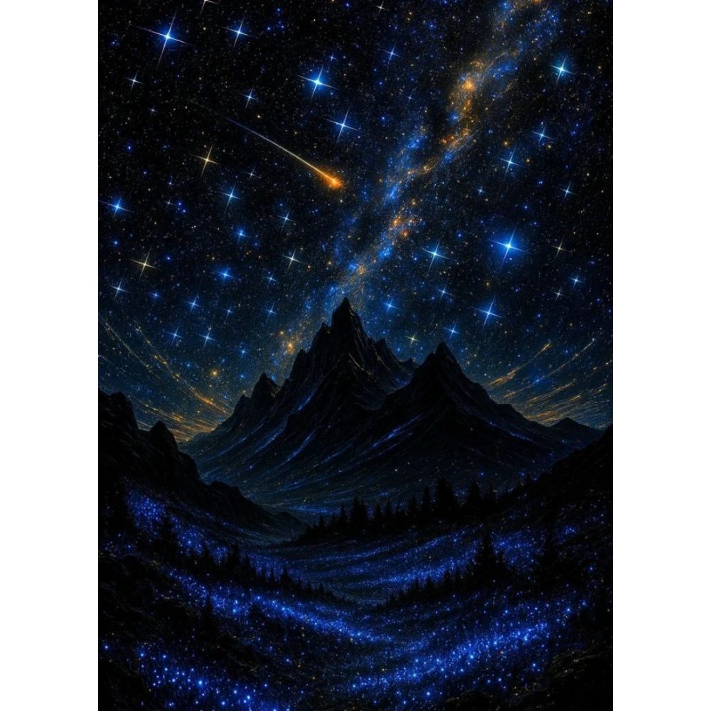 quebra-cabecas-de-500-1000-1200-2000-pecas-cenario-de-estrelas-brilhantes-atividade-familiar-jogos-diy-para-decoracao-de-sala-e-presente