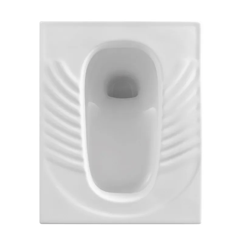 Ceramic squat toilet for sale with rinse squat toilet