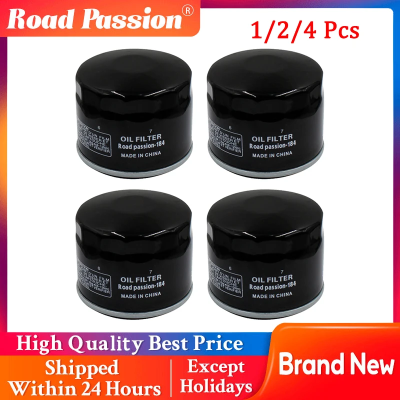 184 1/2/4 Pcs Motorcycle Oil Filter For Piaggio 500 X10 BEVERLY CRUISER 500 IE TOURER 400 MP3 400 500 X8 X9 EVOLUTION X-EVO