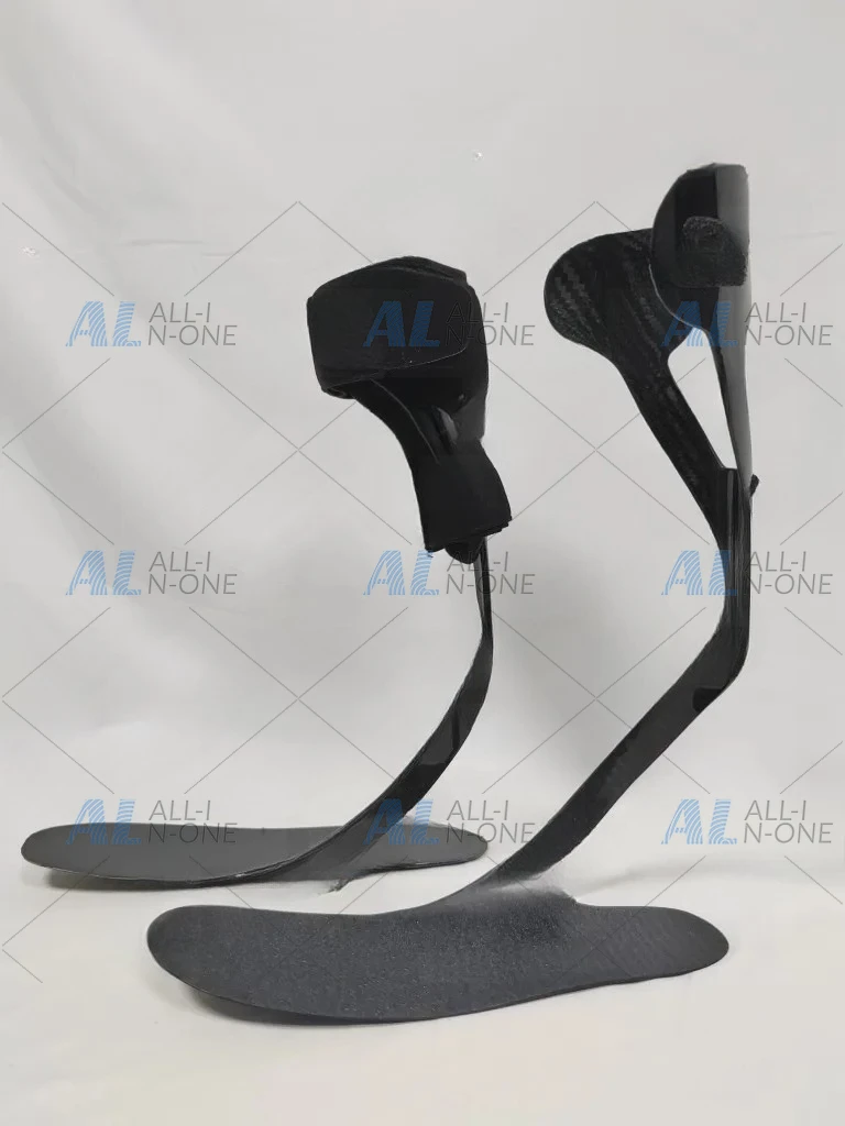 Orthotics Aluminum Fixation Carbon Fiber Ankle Foot Orthosis AFO Foot Drop Brace Support For Men Women Stroke In Stock In Stock
