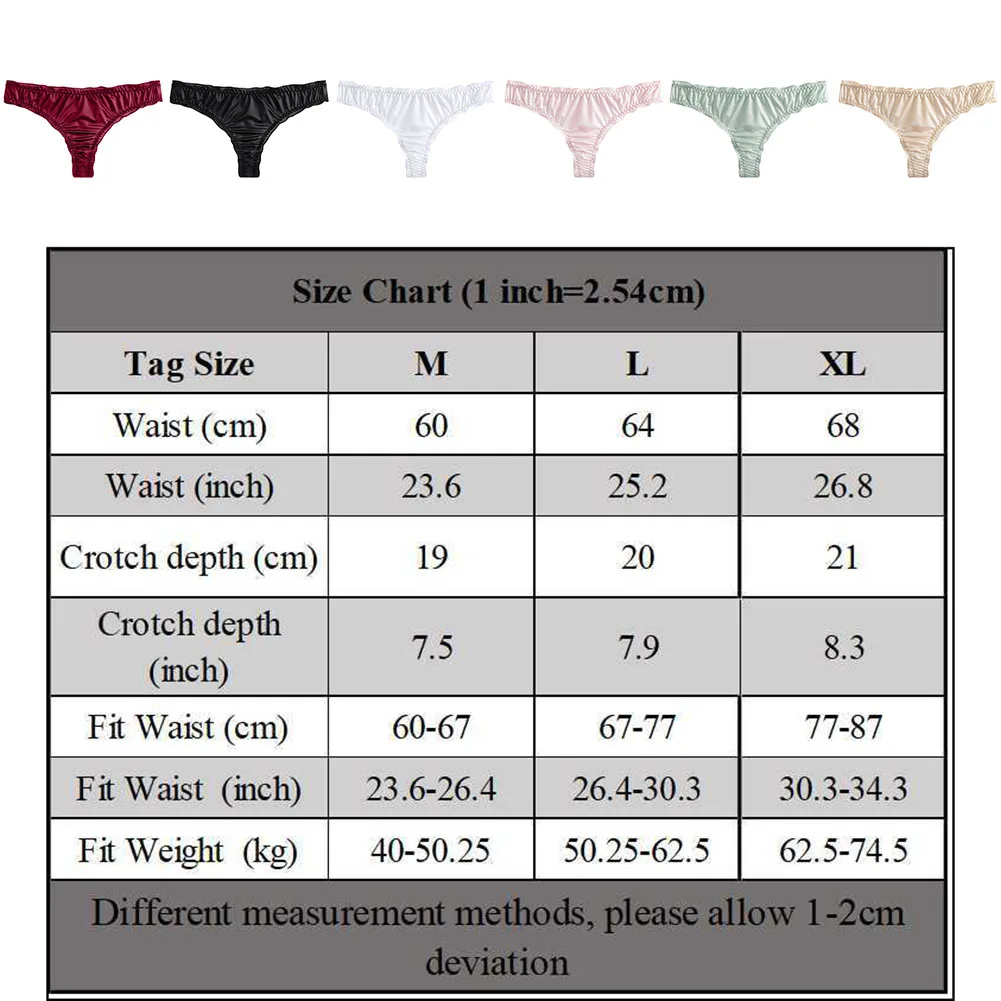 Luxury French Ruffle Satin Women Panties Female Lingerie Thong Sexy Underwear Ice Silk Cotton Briefs Low Waist Panties