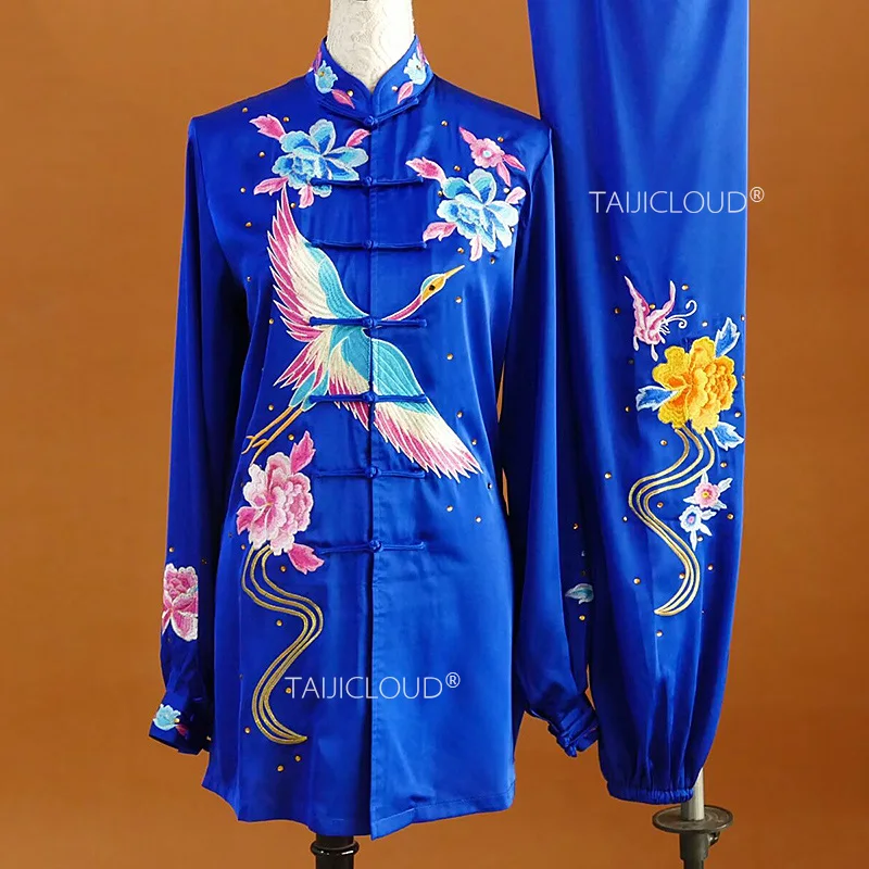 Women's Slim Fit Taichi Uniforms | Kung Fu Suit | Traditional Chinese Style Competition Wear | Custom Made