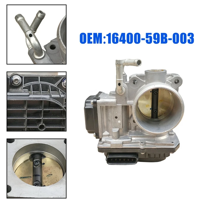 Car Throttle Body 16400-59B-003 For Honda Accord 2018-2022 Civic 2016-2021 CRV L4 1.5L Turbo