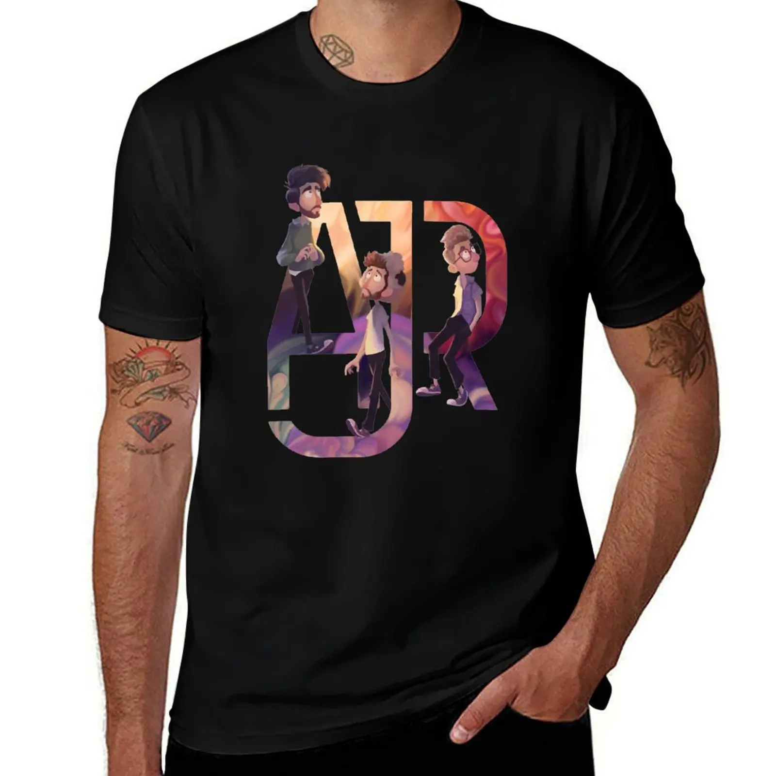 

AJR T-Shirt for a boy cotton graphic tees valentines boutique clothes tshirts for men