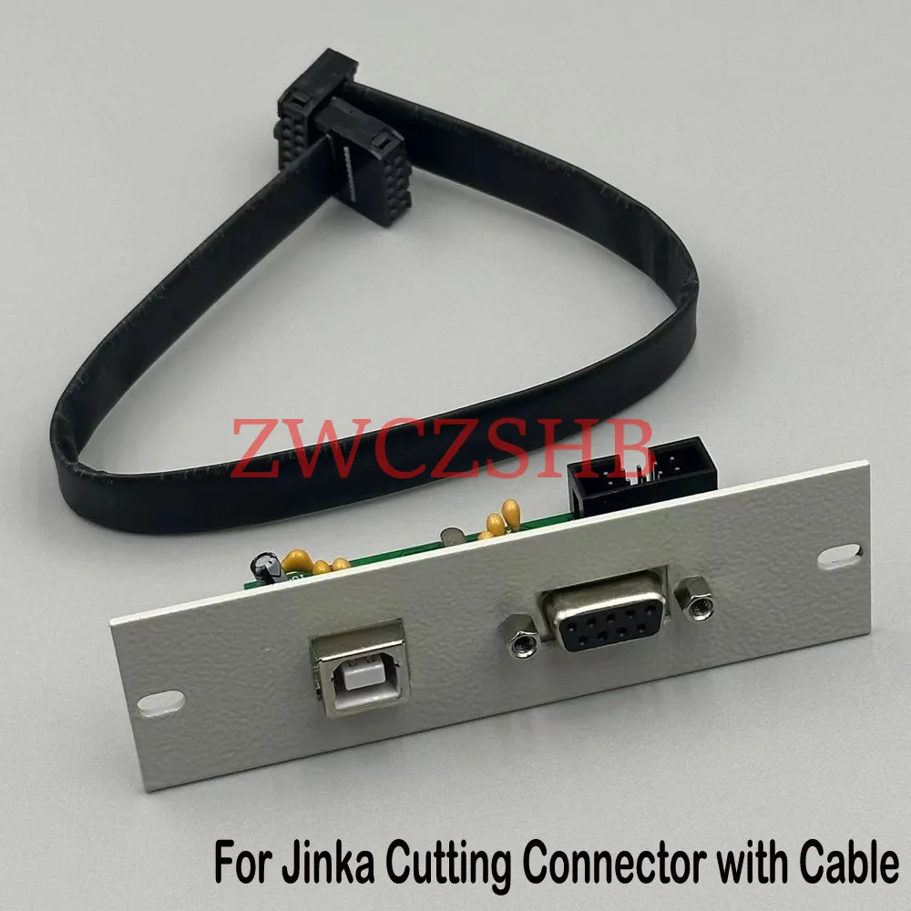 1PCS For Jintian JT Cutting Plotter Interface Board with serial port and COM port Jinka JK Cutter Connector Board Adapter Card