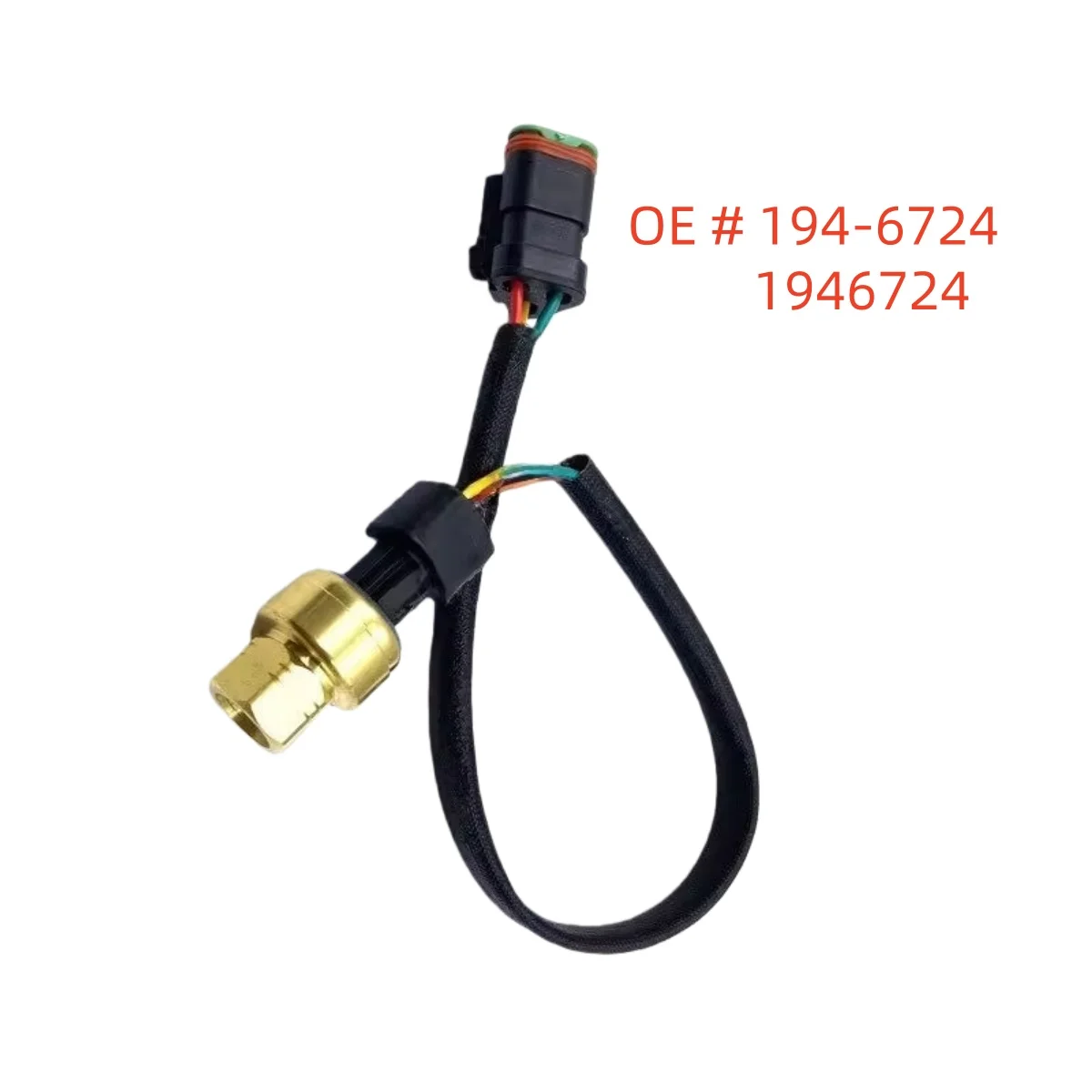 high quality new 194-6724 1946724 pressure sensor for Caterpillar excavator 3406E 3412E engine C7 C12 C15 C16