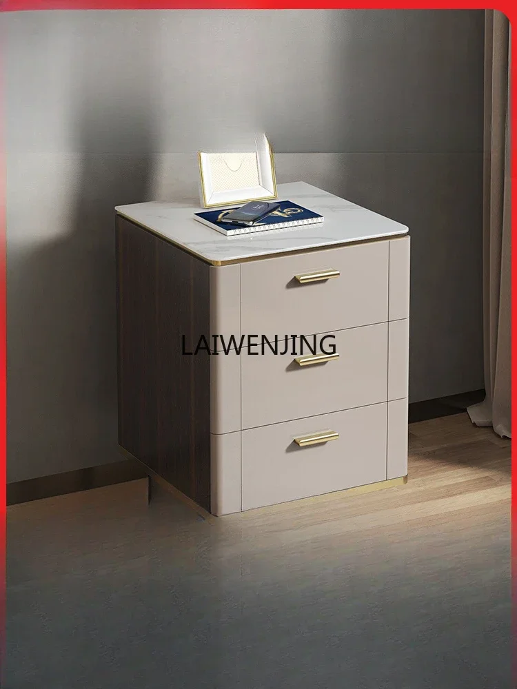 

MJY Italian light luxury storage locker Internet celebrity ins wind bedroom bedside cabinet