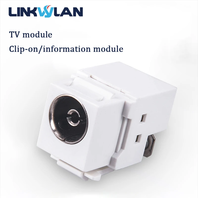 LINKWYLAN CABLE TV MODULE KEYSTONE JACKS HOME MULTIMEDIA CLOSED-CIRCUIT INFORMATION TV HD DIGITAL VIDEO PANEL OUTLET DISTRIBUTOR