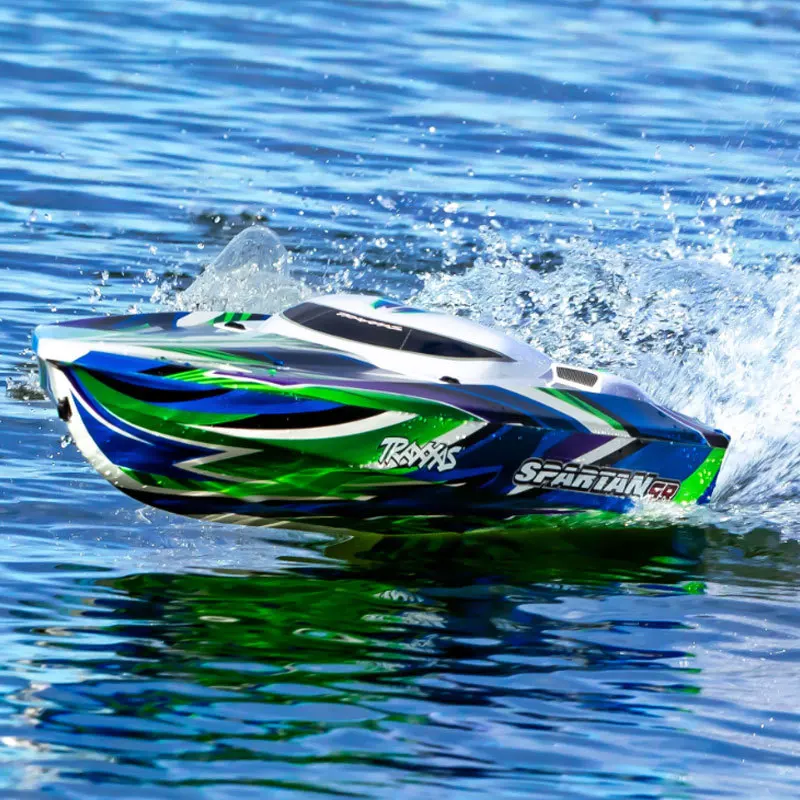 

TRAXS SPARTAN SR Remote Control Brushless Self-Righting Electric Boat Durable RC Boat For Outdoor Play And Water Sports Perfect