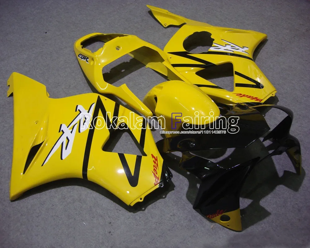 For Honda CBR900RR 2002 2003 954 CBR900 RR CBR954RR 02 03 Yellow ABS Plastic Bodywork Fairing Kit (Injection molding)