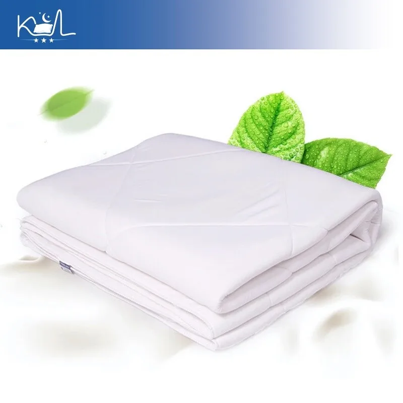 Natural Latex Summer Cool Duvet Double Bed Air Condition Quilt Lightweight & Washable Blanket for Sleeping