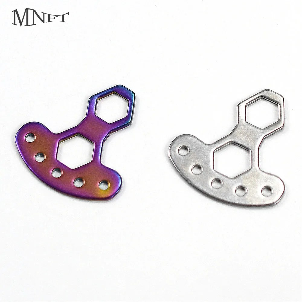 

MNFT 1Pcs Stainless Steel Fishing Reel Grip Wrench - Hex Nut Removal Tool for Reel Handle Modification, Fishing Tackle Accessory