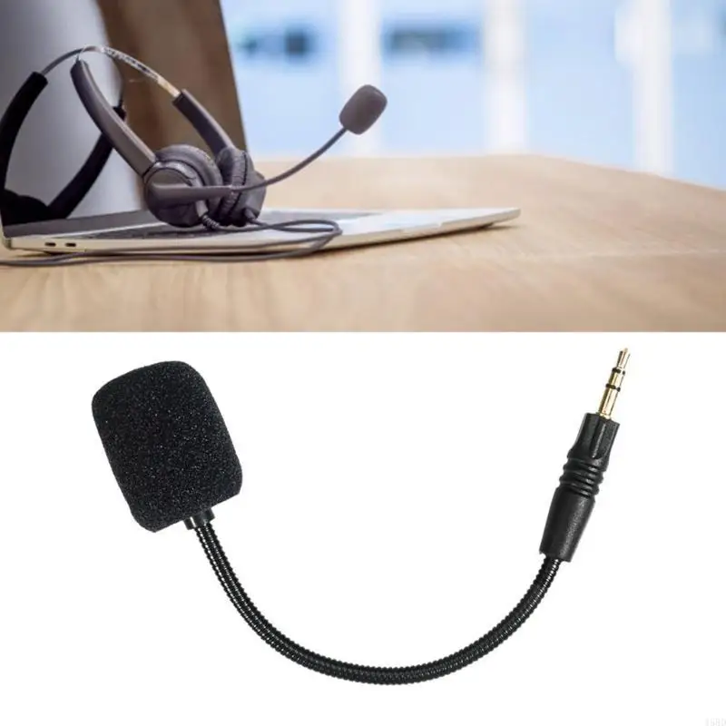 Boom microfono microfono microfono gioco sostituzione da 3,5 mm per Hecate G5BT Cuffie PC Computer
