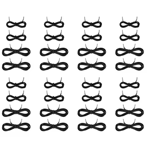 ABUH-32Pcs Deck Chair Tied Rope Accessories Beef Tendon Drawstring Folding Chair Beach Chair Elastic Rope Elastic Rope