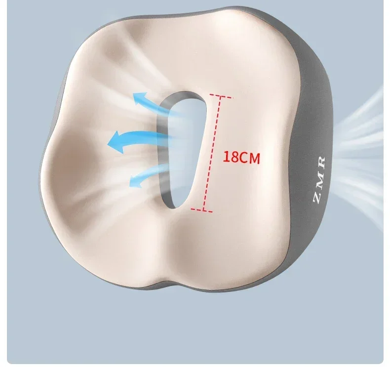 Caudal Dekompressions-Sitzkissen Sacral Care Coccygeal Wirbel Schwanzknochenschmerzen postoperativer Schutz des Steißbeins
