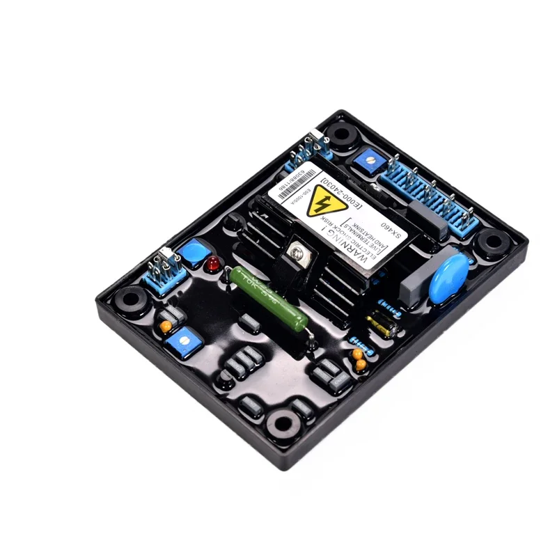 Kit SX460 Regulador Automático de Tensão AVR Placa Reguladora para Gerador Diesel