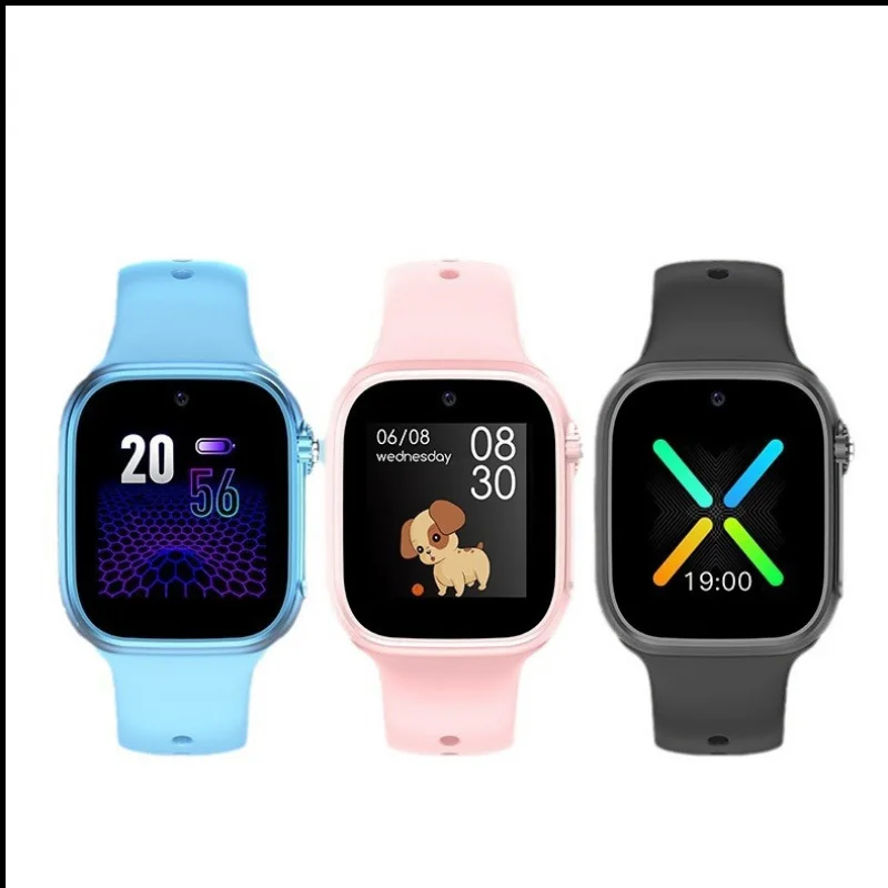 -Border Multi-Language Communication4GCard Child Phone Watch1.44Large Screen Positioning Video Call