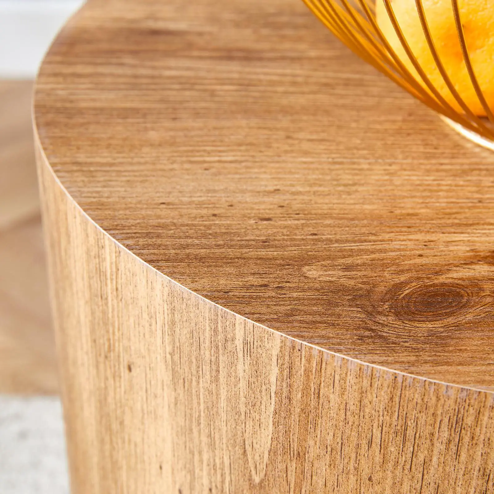 Cylindrical Table for Coffee, Dining, And Workspaces with Unique Designs