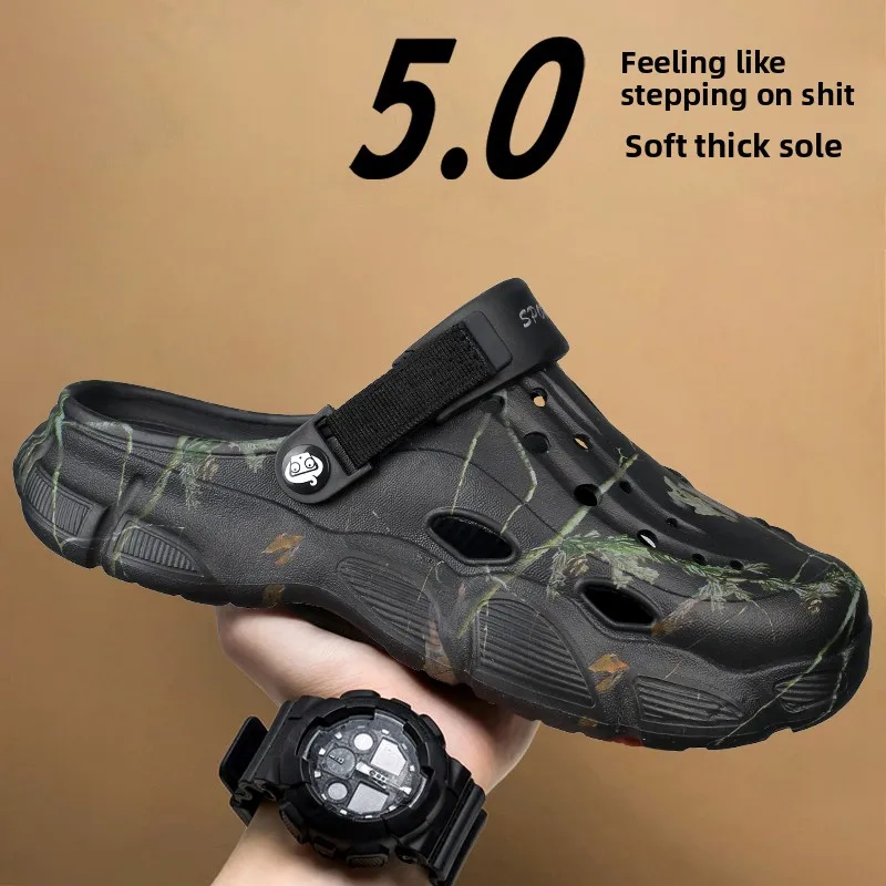 

Extra Wide Big Size Slippers, Roomy Toe Space Flexible Anti Slip Sole Comfort Footwear for Men with Wide and Thick Feet Shapes