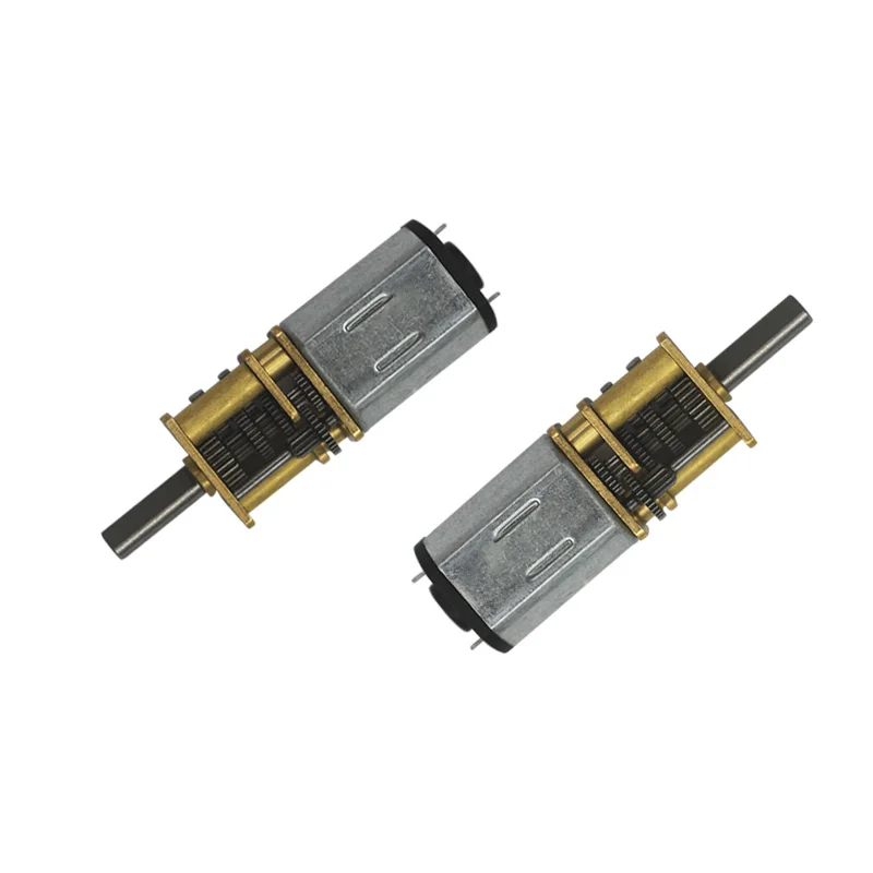 

3V 6v 12V mini worm gear dc motor n20 small flip brush robotic motor gearboxes smart switches with dual shaft