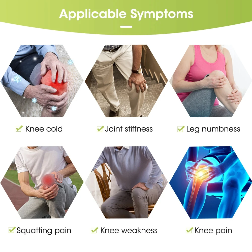 Wormwood Knee Plaster Arthritis Muscle Joint Herbal Rehabilitation Sticker 1/2/3Bag Relieve Stress Help Sleeping Natural Extract