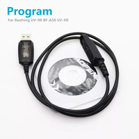 Walkie Talkie USB Programming Cable for BAOFENG BF-UV9R UV9R Plus BF-A58 S58 BF-N9 GT-3WP UV-XR UV-5S BF-9700 Waterproof Radio