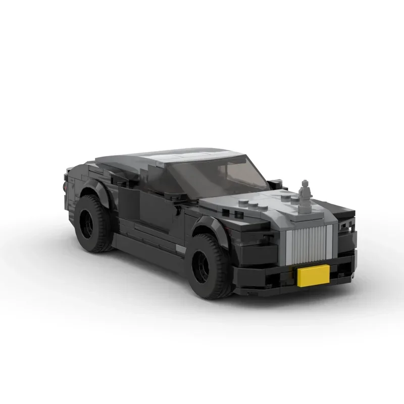 Sport Speed Racing Car RR Phantom Moc Building Block Brick Model Assenbly Exhibition Collection Toys Gift for Boy Children