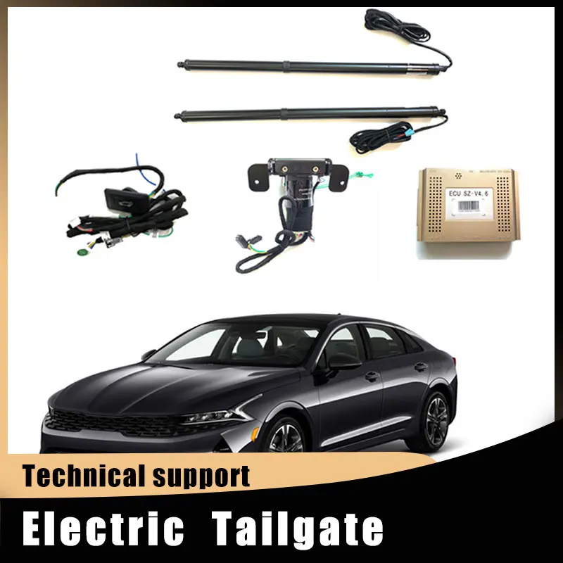 For KIA K5 2017+ Car Intelligent Electric Tailgate Rear Trunk Support Rod Tail Door Switch Accessories foot sensor