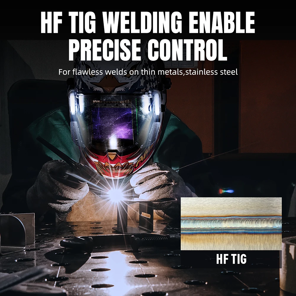 آلة لحام ANDELI MIG MIG Puls/HF TIG/HF TIG/Stick Multiprocess العاكس آلة لحام شبه أوتوماتيكية لحام الألومنيوم #3