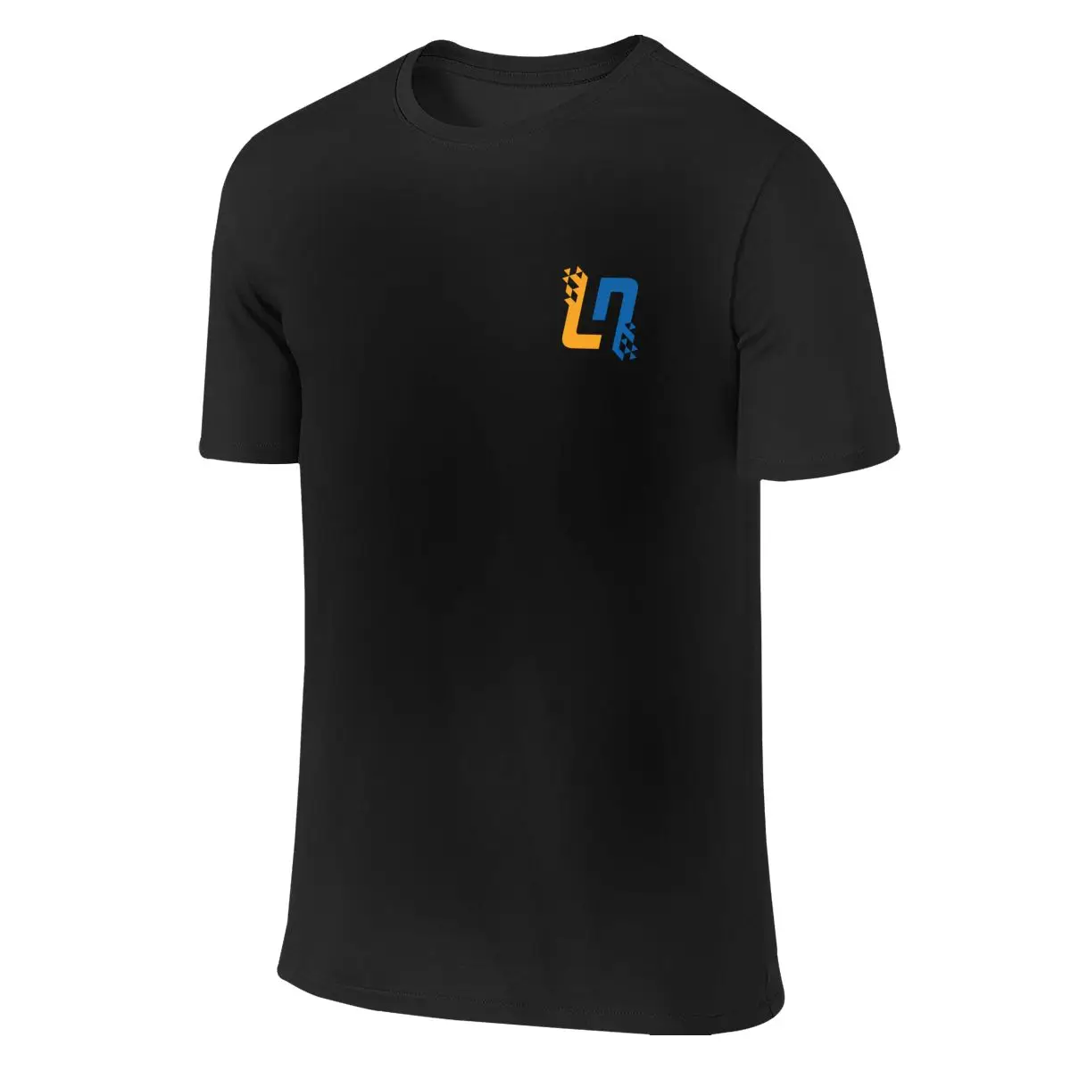 Lando Norris Logo T-Shirt Cotton Top Solid T Shirts Tops Tshirts