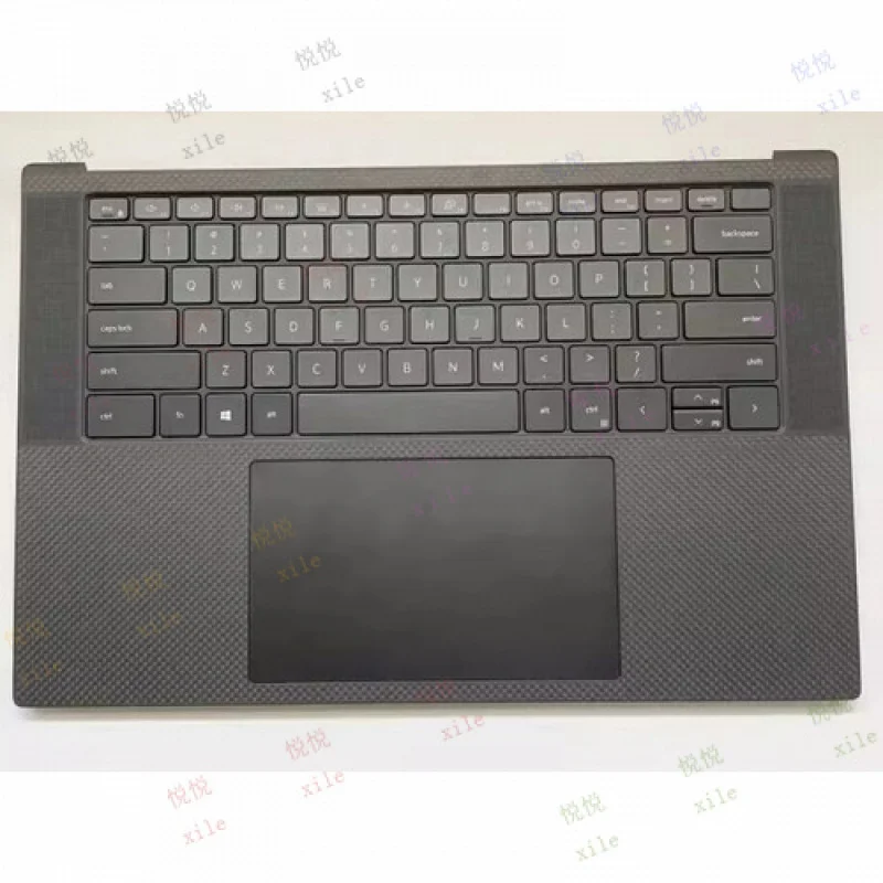 

L+ for Dell XPS 9500 Precision 5550 Palmrest Case Keyboard Frame W Touch 0206D1 0DKFWH