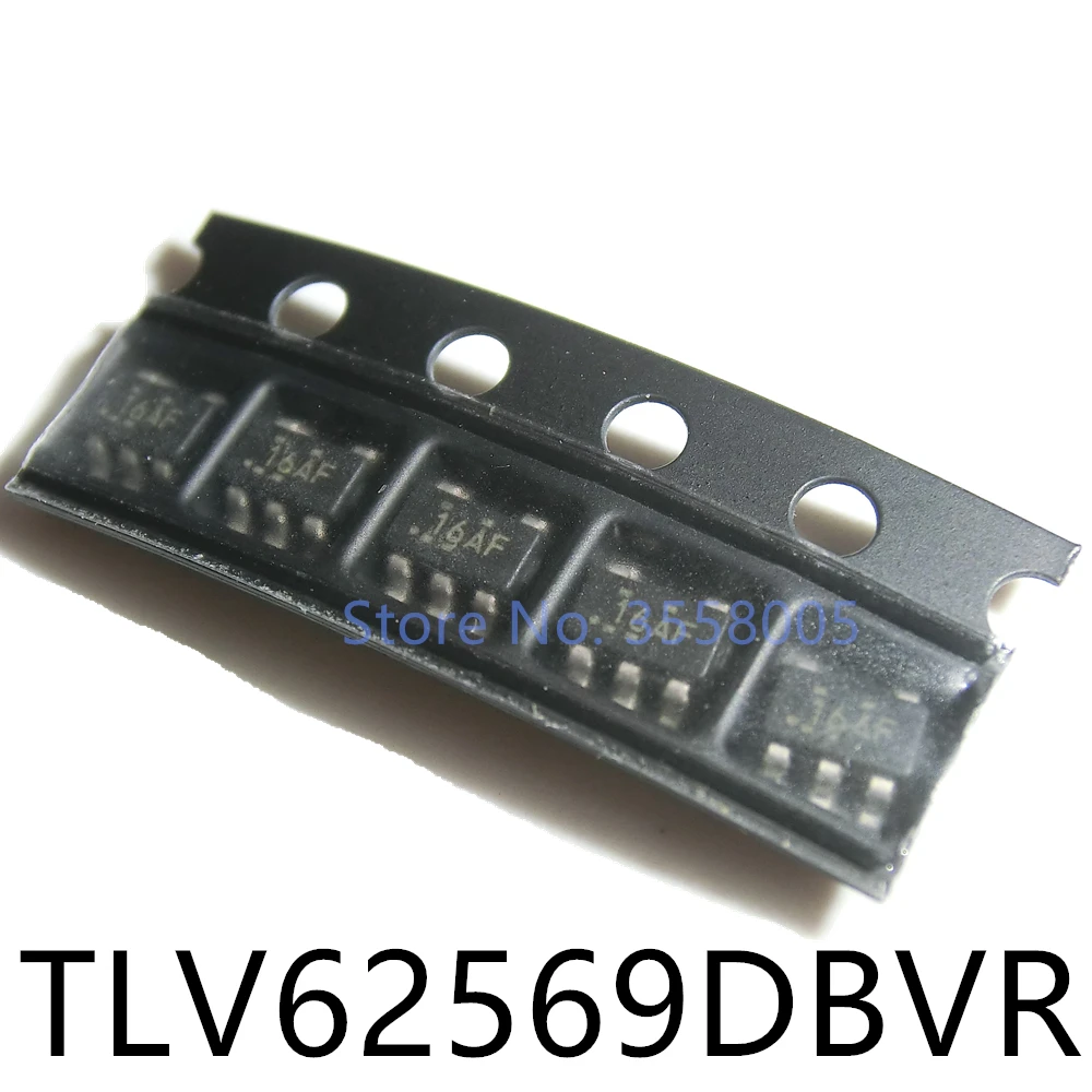 5PCS 16AF TLV62569DBVR TLV62569 2-A High Efficiency Synchronous Buck Converter Chip SOT23-5