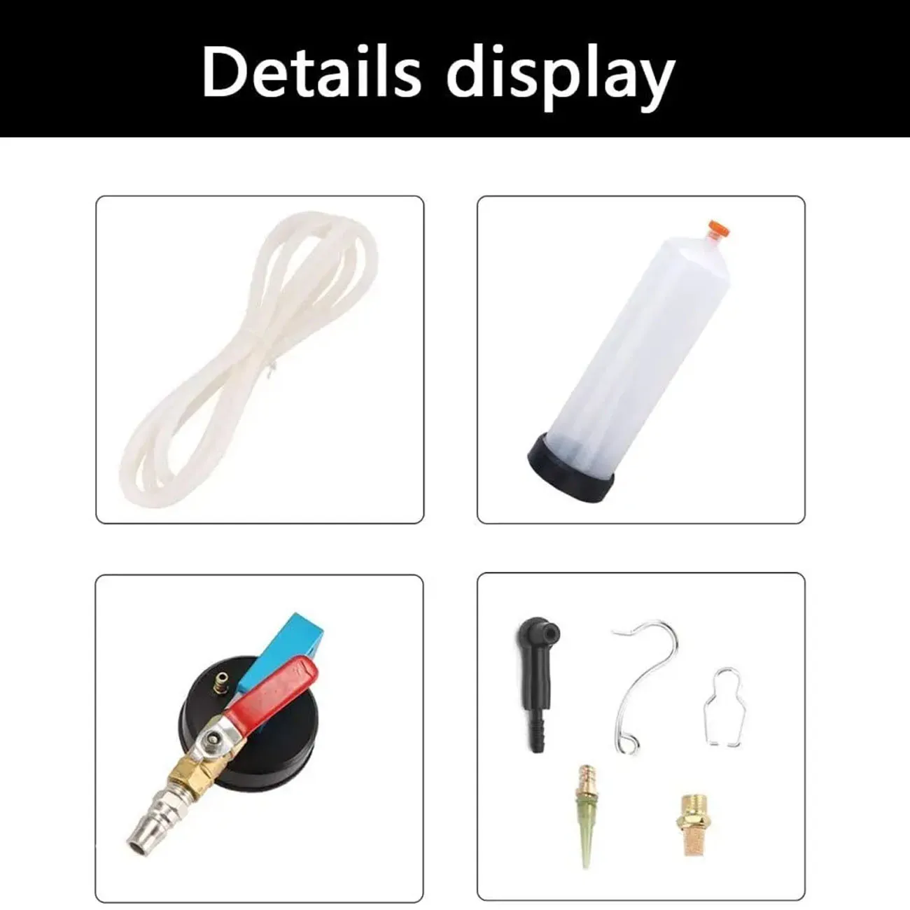 Universal Automotive Fluid Extractor Pump Oil Change Syringe with Hose Manual Fuel Suction Filler Fluid Oil Change Evacuator