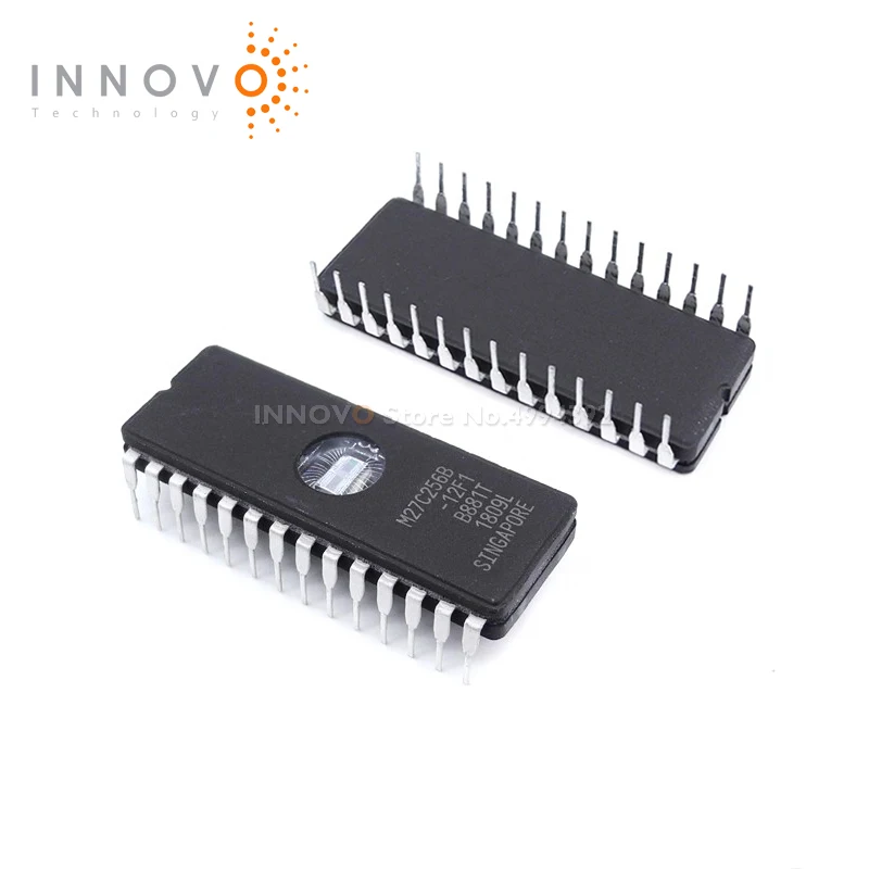 2pcs/lot M27C256B-12F1 M27C256B EPROM 32K x 8 Ceramic DIP-28 IC CHIP IN STOCK