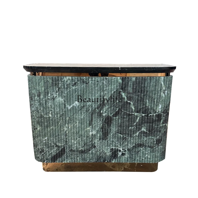 

Hotel front desk sales department reception marble company club checkout page customization