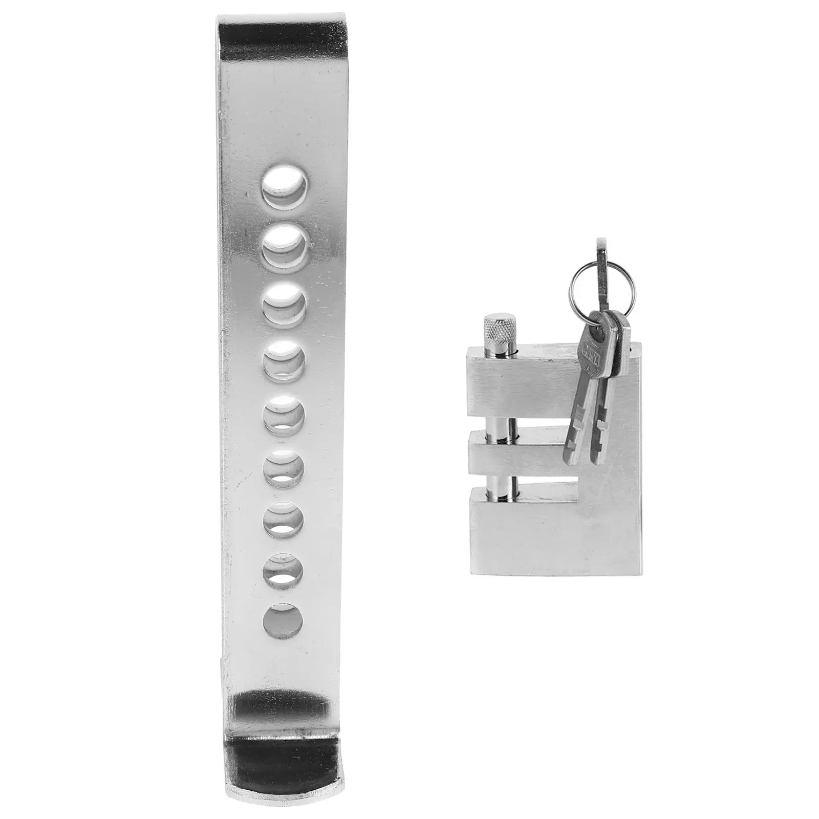 

Выдвижной U-образный замок на руль, противоугонный блокиратор сцепления, тормоза и педали акселератора, портативное устройство безопасности для автомобиля